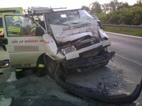 Dopravní nehoda na D11 směr Hradec Králové - dálnice D11