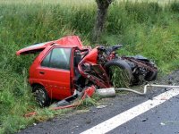 Mladá žena nepřežila střet s náklaďákem - Staňkov, Křenovy