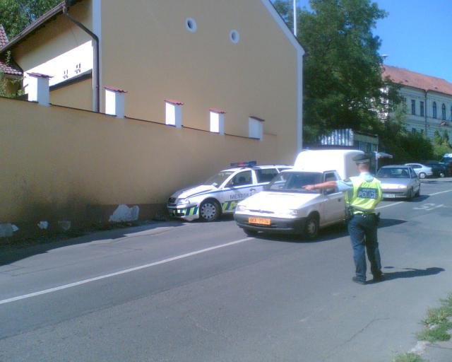 Městská policie v akci - Slivenec (Nejsem si jist)