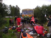 Srážku s vlakem nepřežili dva lidé - Horní Planá