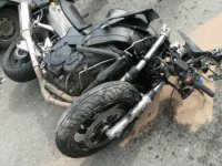 Brutální střet motorky s Formanem - Neznámá
