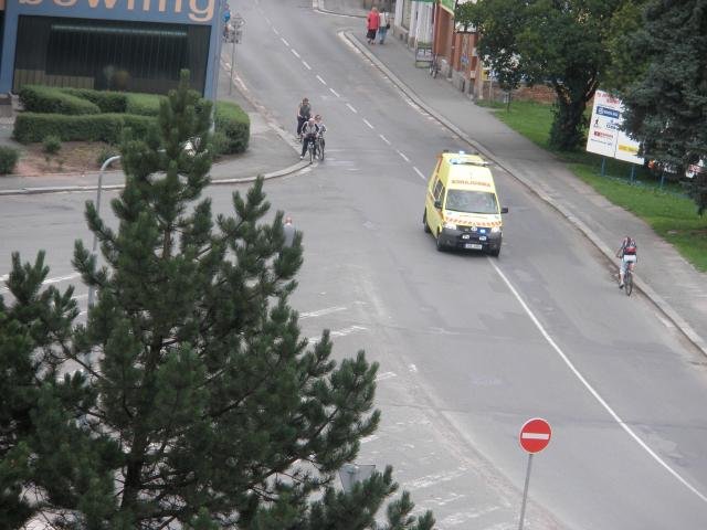 Nehoda v Hronově - Hronov na Náchodsku
