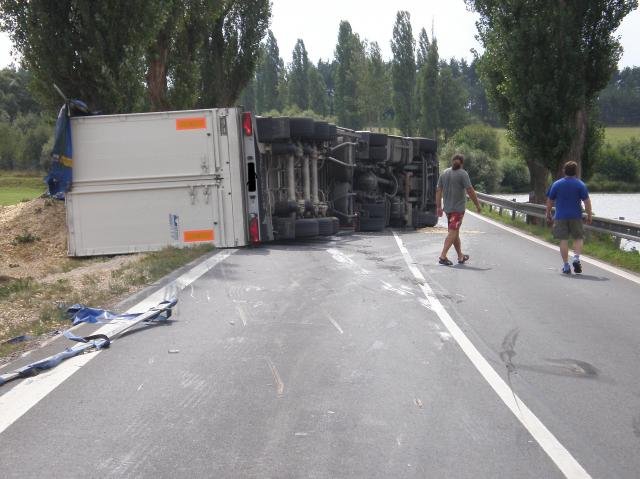 Nepřizpůsobení rychlosti stavu a povaze nákladu - Velký Bor