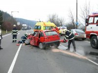 Žena zemřela při nehodě ve Vsetíně - Vsetín