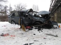 Tragická nehoda vlaku s Octavií - Bohuňovice