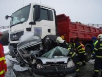 Dvě ženy nepřežily nehodu na D1 - dálnice D1