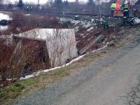 Motorový vlak se střetl s nákladním vozidlem - Šebkovice, Kojetice na Moravě