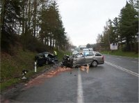 Nehodu nepřežila žena, chlapec zemřel v nemocnici