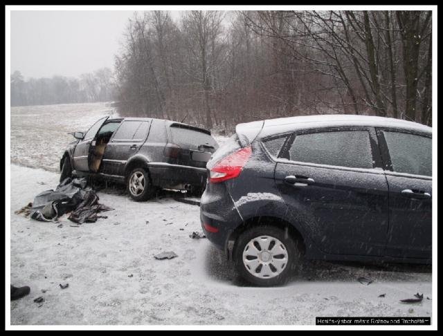 Jel na sjetých pneu, zaplatil za to nejvyšší daň - Zašová, Zubří