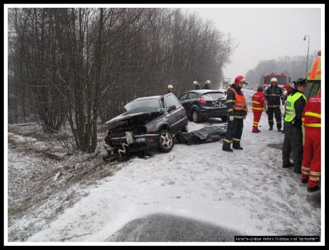 Jel na sjetých pneu, zaplatil za to nejvyšší daň - Zašová, Zubří