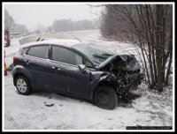 Jel na sjetých pneu, zaplatil za to nejvyšší daň - Zašová, Zubří