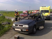 Řidič Volkswagenu nedal přednost motorce - Střílky