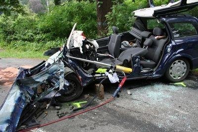 Střet Opelu s nakládním vozidlem nepřežil řidič - Soběšice, Útěchov