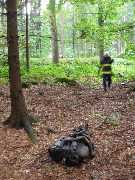 Nehoda dvou osobních vozidel u Vamberka - Vamberk, Rybná nad Zdobnicí