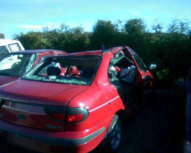 Renault Megane Classic - takhle jsem se podíval smrti do očí - Kamenice nad Lipou - Dráchov