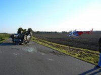 Dopravní nehoda nedaleko Polné u Jihlavy - Polná