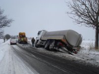 Při vyhýbání se utrhla krajnice - Děhylov