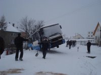 I autobus sjede do příkopu - Zbyslavice