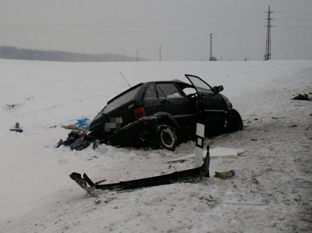 Tragická nehoda nákladního a osobního vozidla - Vysoké Mýto