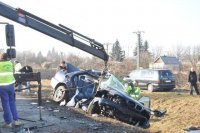 Smrtelná nehoda u Prostějova. Zemřelo 6 lidí - R46 směr Brno