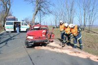 Náraz do stromu řidič škodovky nepřežil - Žlutice