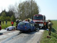 Tragická nehoda u Čečkovic