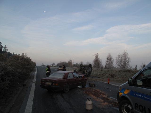 Hromadná nehoda směrem na Plzeň - přivaděč Ejpovice - Kyšice