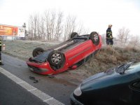 Hromadná nehoda směrem na Plzeň - přivaděč Ejpovice - Kyšice