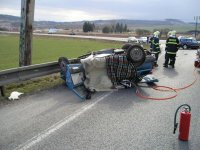 Starší manželé zemřeli při nehodě u Sebranic - Sebranice