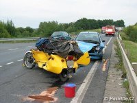Nehoda Velorexu - Horšovský Týn
