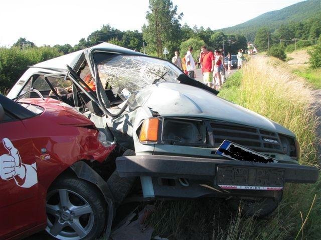 Tragický střet Škody 120 a Fabie - Horažďovice, Břežany