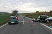 Nebezpečně předjížděl a zabil ženu - Kyjov, Stážovice