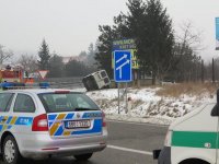 Vážná nehoda dodávky na Vyškovsku - Drysice