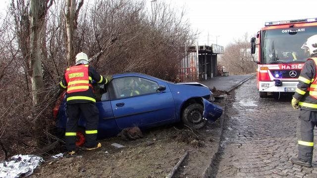 Srážka dvou vozidel v Ostravě - Ostrava