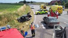 Tragická dopravní nehoda u Žamberka, zemřeli tři lidé