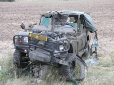 Dopravní nehodu na D11 nepřežil profesionální voják - 65. kilometr dálnice D11