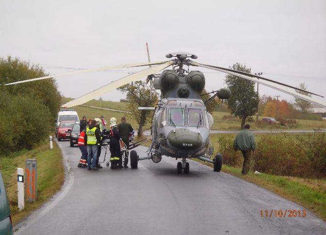 Dopravní nehodu u Tachova nepřežil 82letý řidič - Tachov