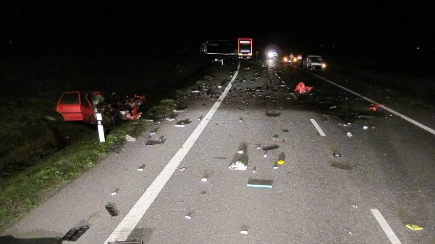 Tragická dopravní nehoda u Starého města na Uherskohradišťsku - Staré Město