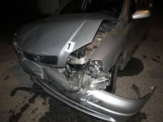 Řidič Opelu pod vlivem alkoholu zavinil nehodu - Lázně Bělohrad