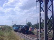 Nehoda dvou vlaků na Klatovsku: 50 lidí zraněno, 7 středně těžce