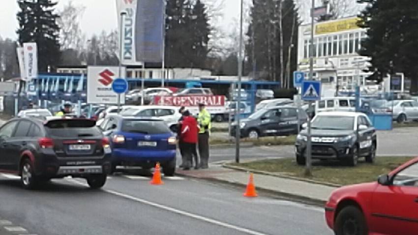 Sražený chodec v Jablonci nad Nisou - Jablonec nad Nisou