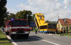 Trolejbus havaroval v Otrokovicích - Otrokovice