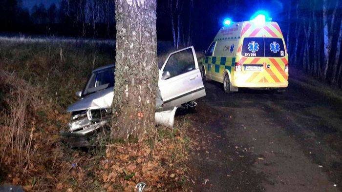 Auto narazilo do stromu, dvě ženy zůstaly zaklíněné - Aš