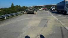 Tank na dálnici D35