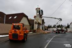 Kamion naboural do památkově chráněné kapličky, tu museli strhnout