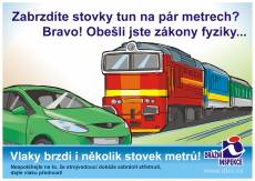 VIDEO: Drsná kampaň varuje před nepozorností na přejezdech. Nehod aut s vlaky přibývá