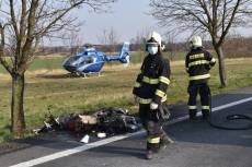 O víkendu bourali motorkáři, několik jich vážné nehody nepřežilo